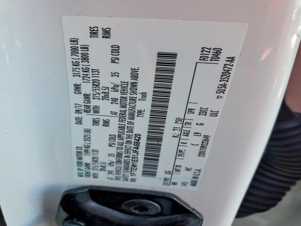 2018 Ford F150 Supercrew