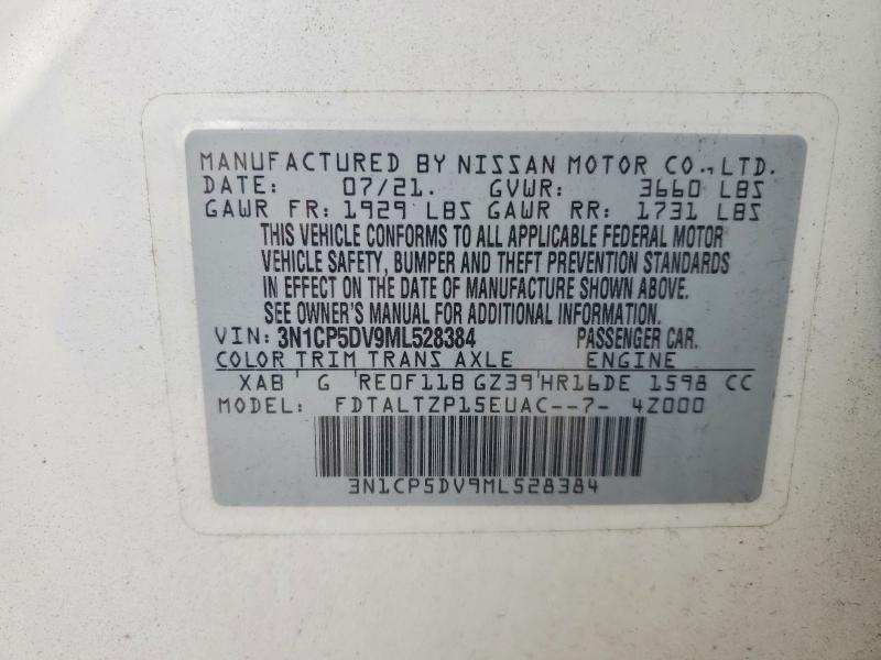 2021 Nissan Kicks sr