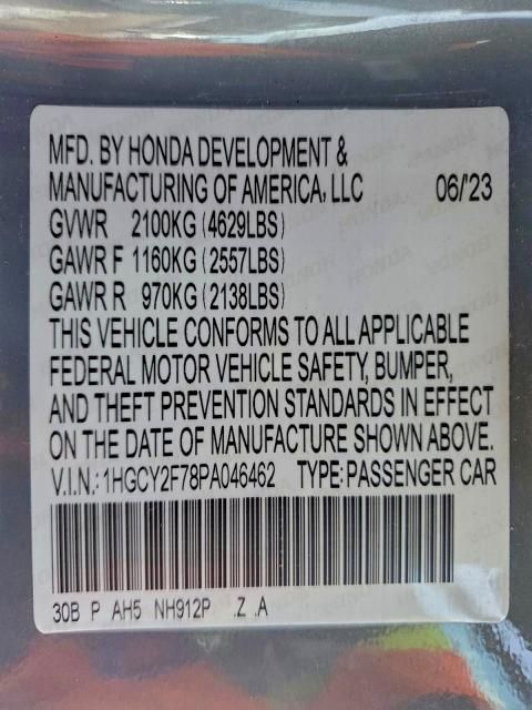 2023 Honda Accord Hybrid Sport-l