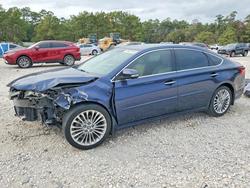 Salvage cars for sale from Copart Houston, TX: 2016 Toyota Avalon xle