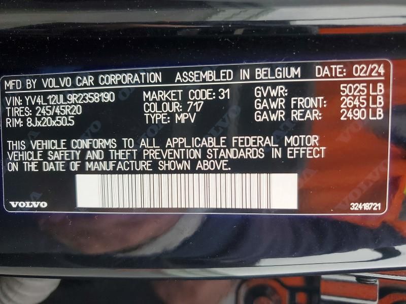 2024 Volvo Xc40 Plus