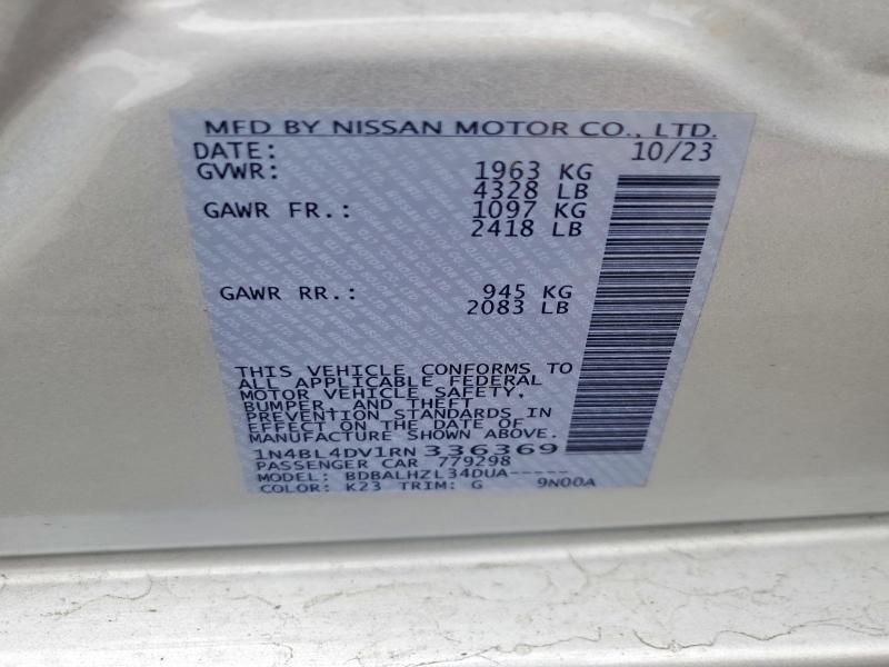 2024 Nissan Altima sv