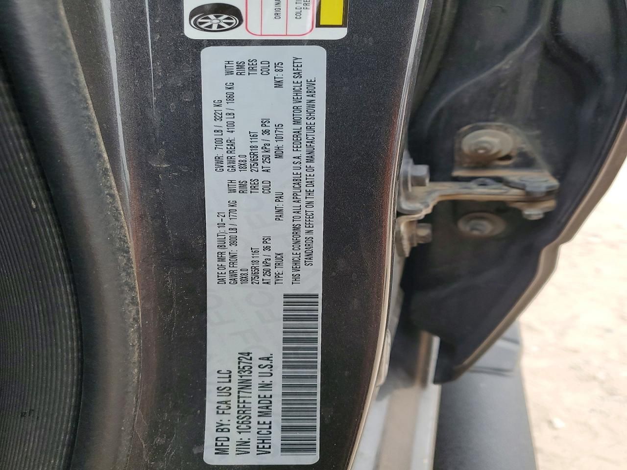 2022 Dodge Ram 1500 big Horn