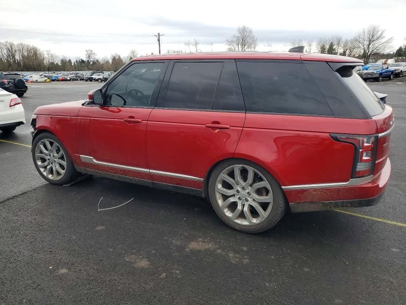 2017 Land Rover Range Rover hse