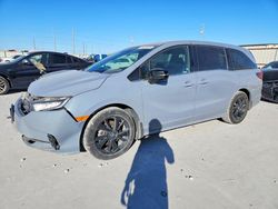 Salvage cars for sale from Copart Haslet, TX: 2023 Honda Odyssey Sport-l