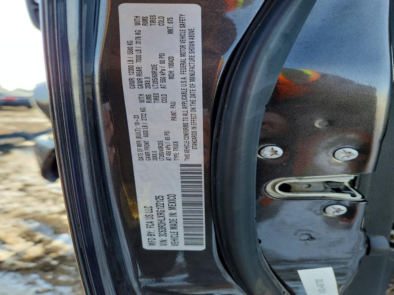 2024 Dodge Ram 3500 big Horn