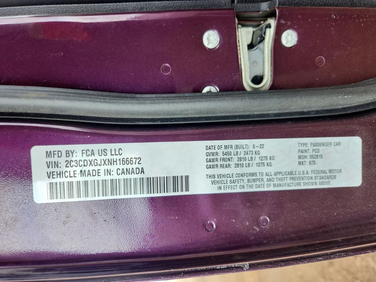 2022 Dodge Charger Scat Pack