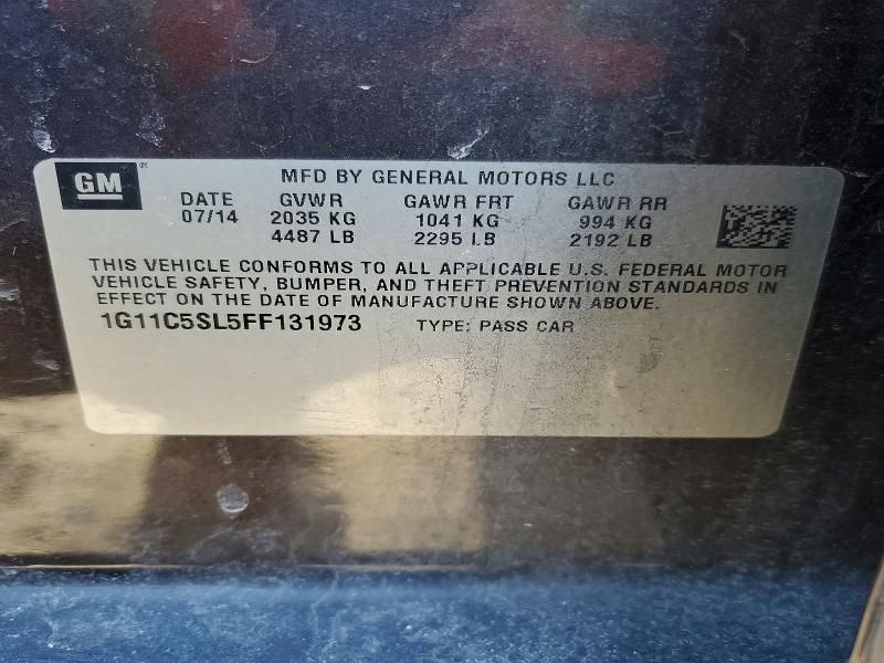 2015 Chevrolet Malibu 1LT