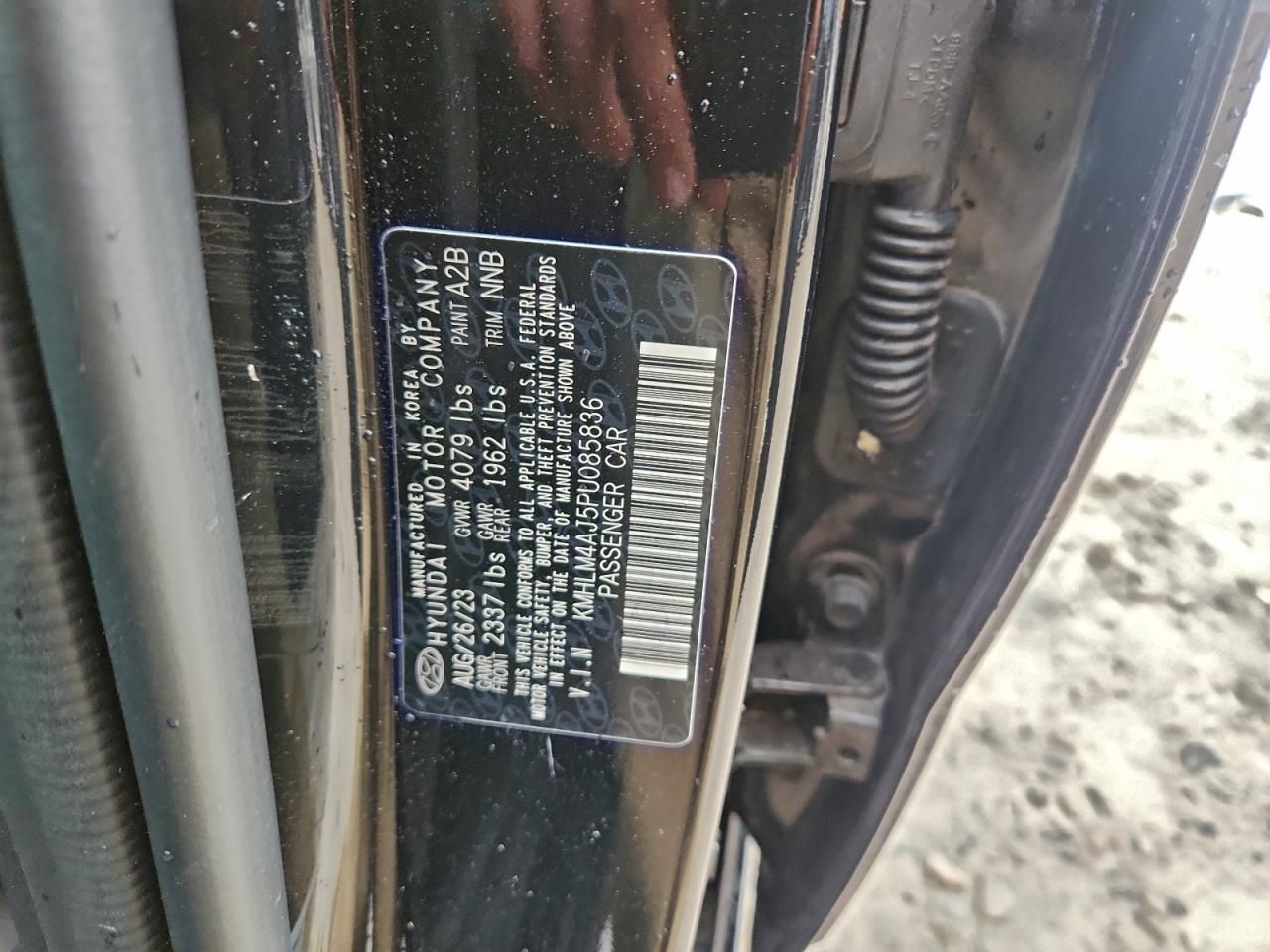 2023 Hyundai Elantra Blue