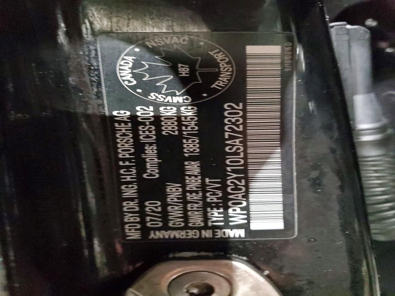 2020 Porsche Taycan Turbo