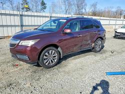 Acura mdx salvage cars for sale: 2014 Acura Mdx Technology