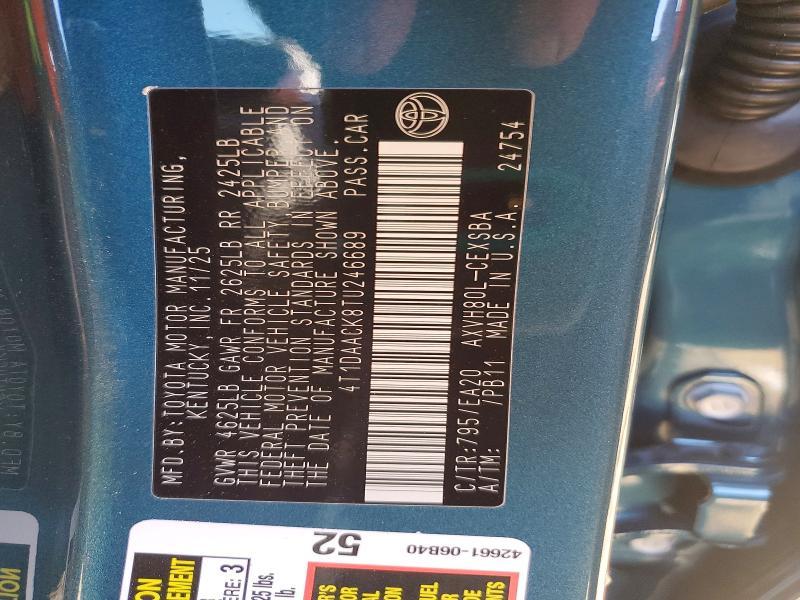 2026 Toyota Camry xse