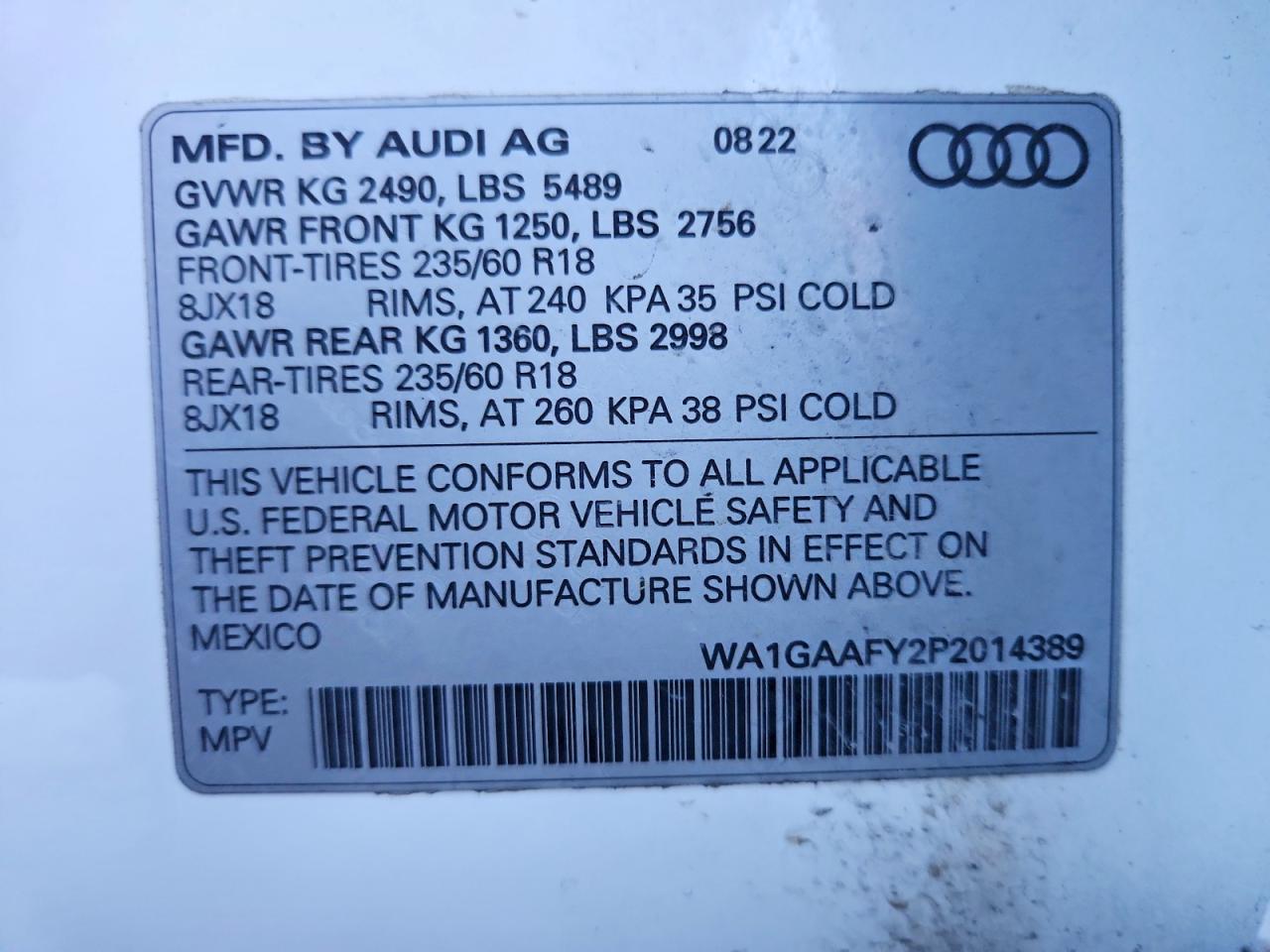 2023 Audi Q5 Premium 45