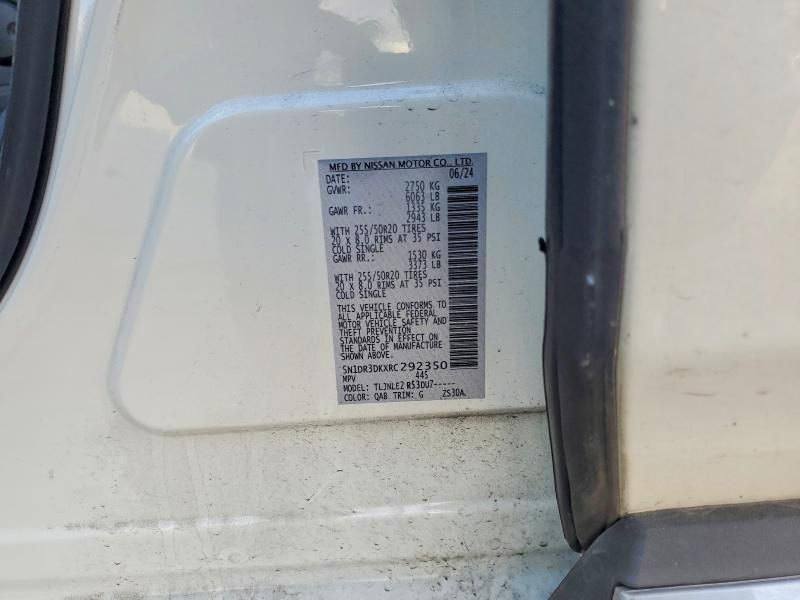 2024 Nissan Pathfinder Platinum