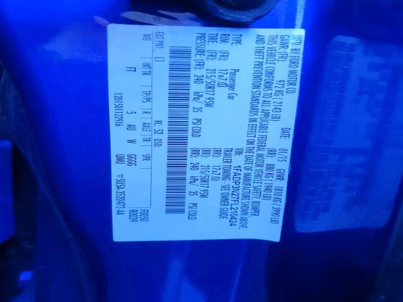 2015 Ford Focus Titanium