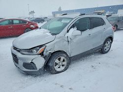 Salvage cars for sale from Copart Woodhaven, MI: 2017 Chevrolet Trax 1LT
