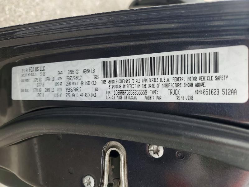 2016 Dodge Ram 1500 st