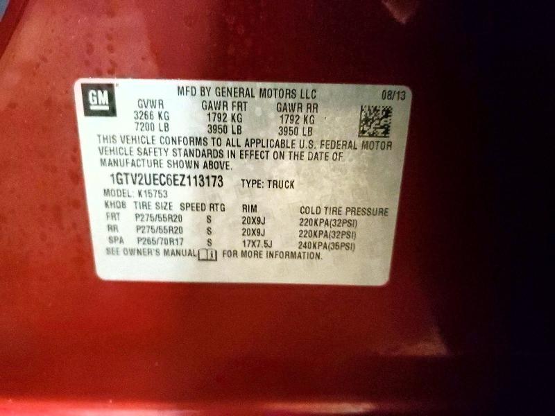 2014 GMC Sierra K1500 sle