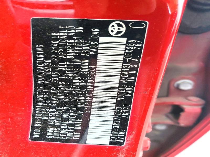 2021 Toyota Corolla se