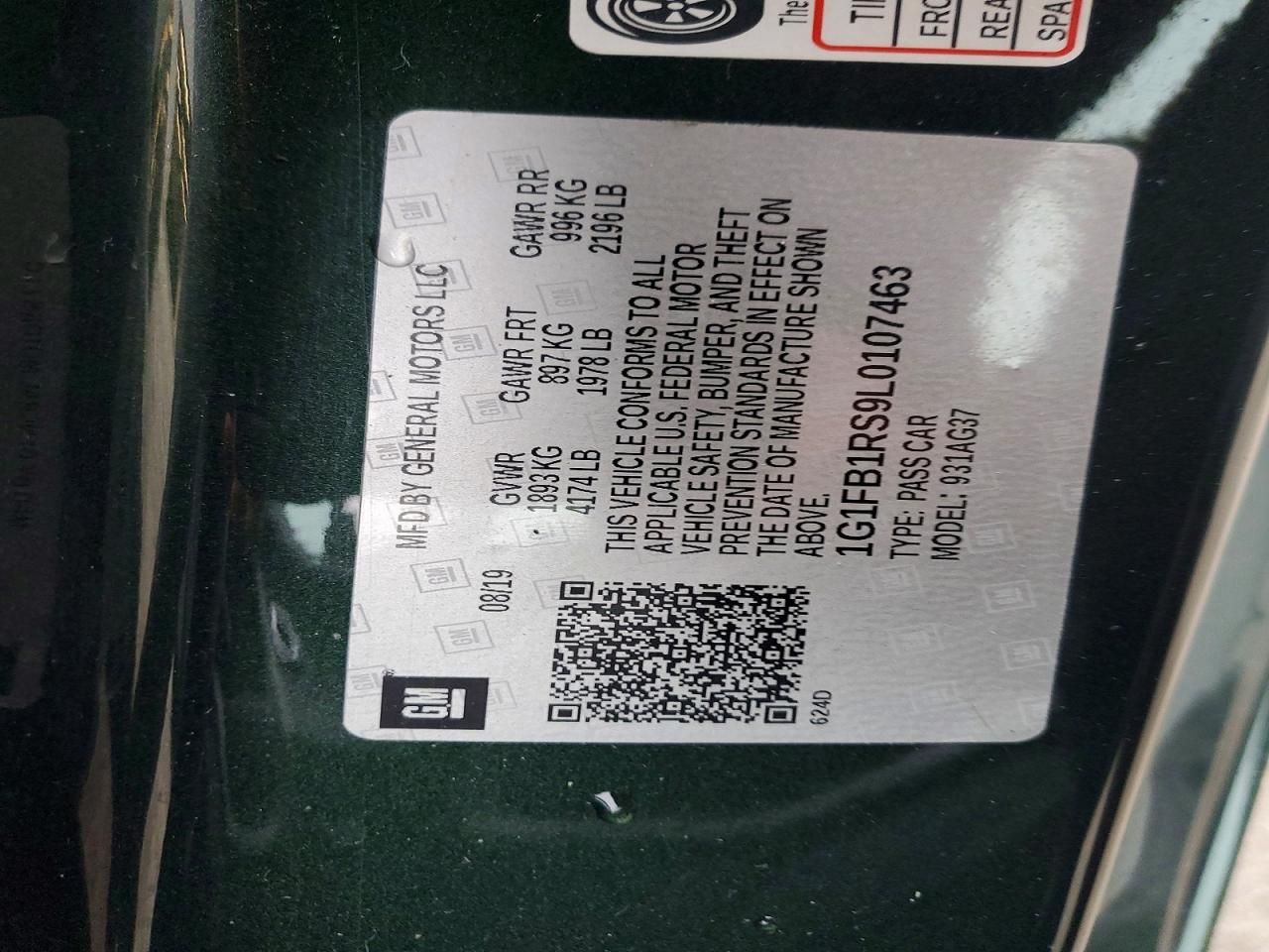 2020 Chevrolet Camaro ls