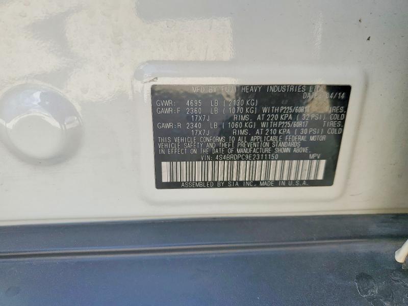 2014 Subaru Outback 3.6r Limited