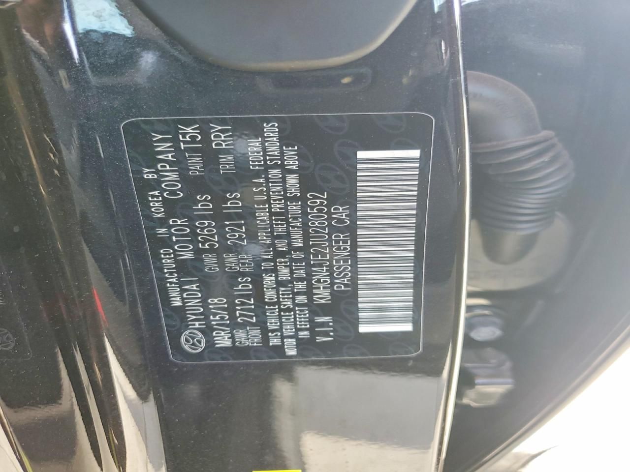 2018 Genesis G80 Base