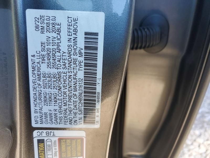 2022 Acura Rdx A-spec Advance