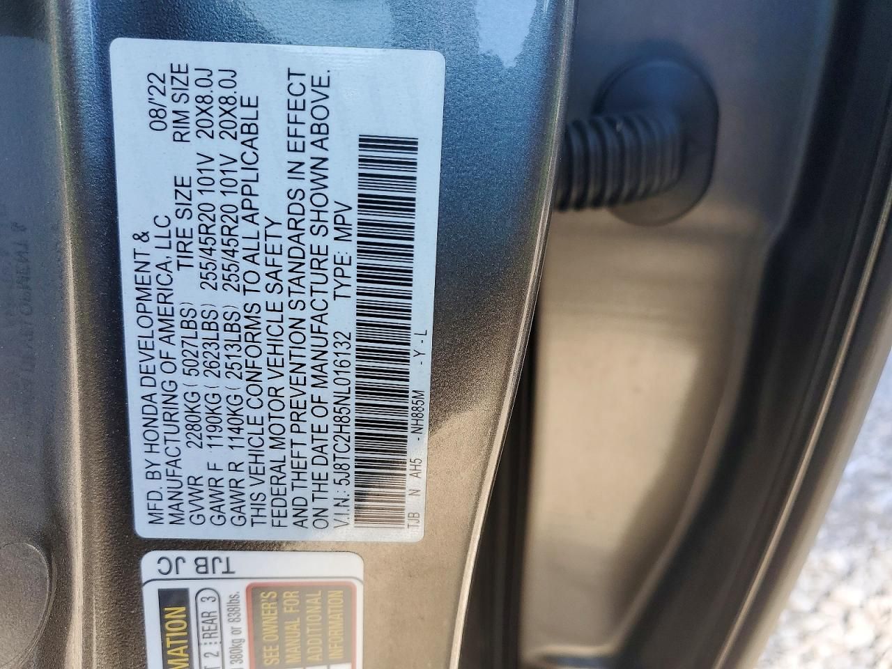 2022 Acura Rdx A-spec Advance