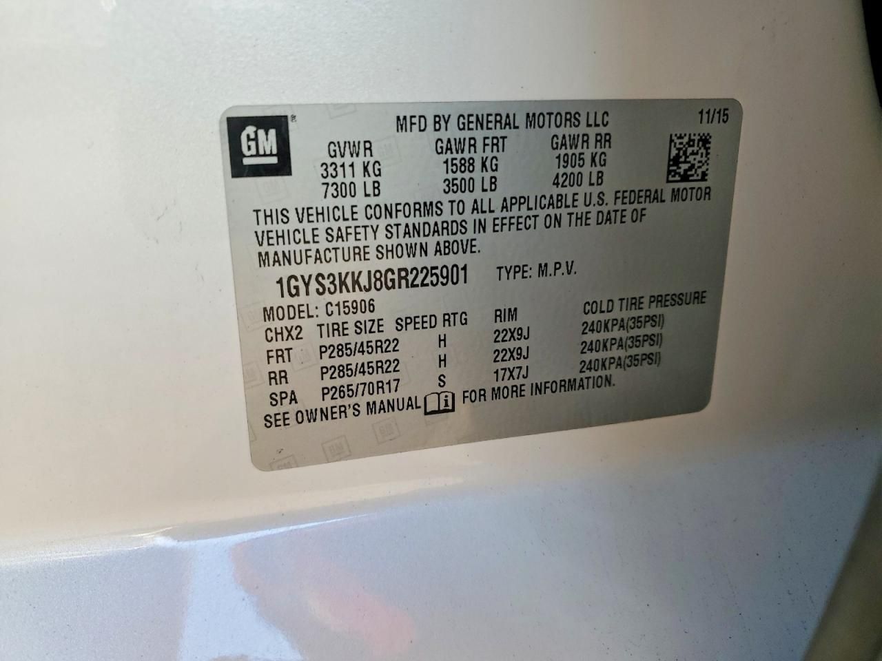 2016 Cadillac Escalade esv Platinum