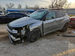 Jeep salvage cars for sale: 2022 Jeep Compass Limited