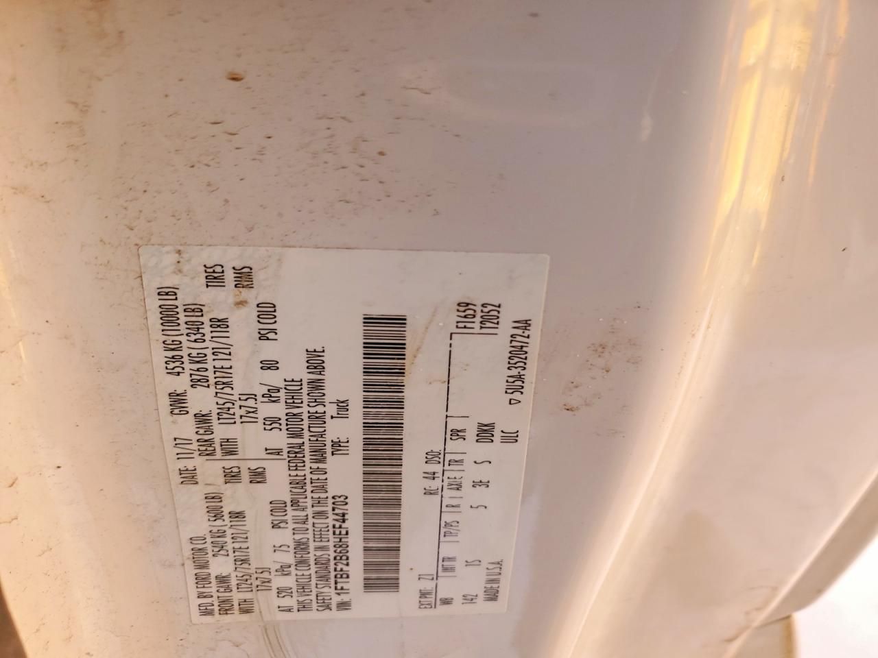 2017 Ford F250 Super Duty