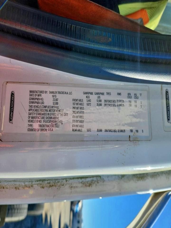 2016 Freightliner Business Class M2 Semi Truck