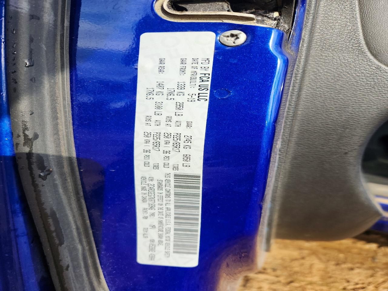 2019 Dodge Grand Caravan gt