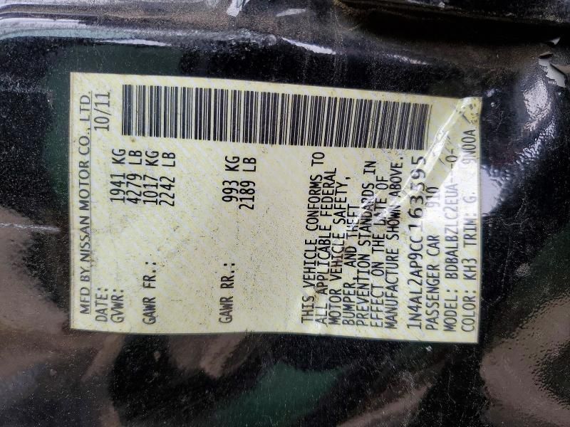 2012 Nissan Altima Base