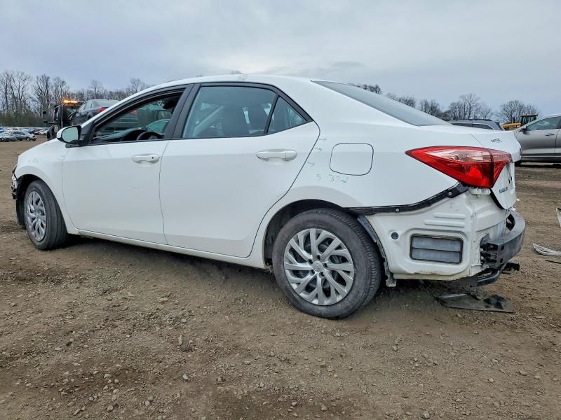 2019 Toyota Corolla l