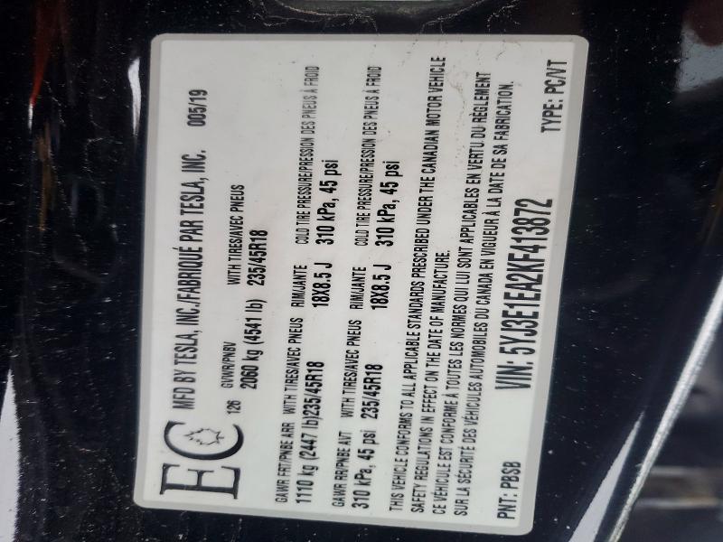 2019 Tesla Model 3