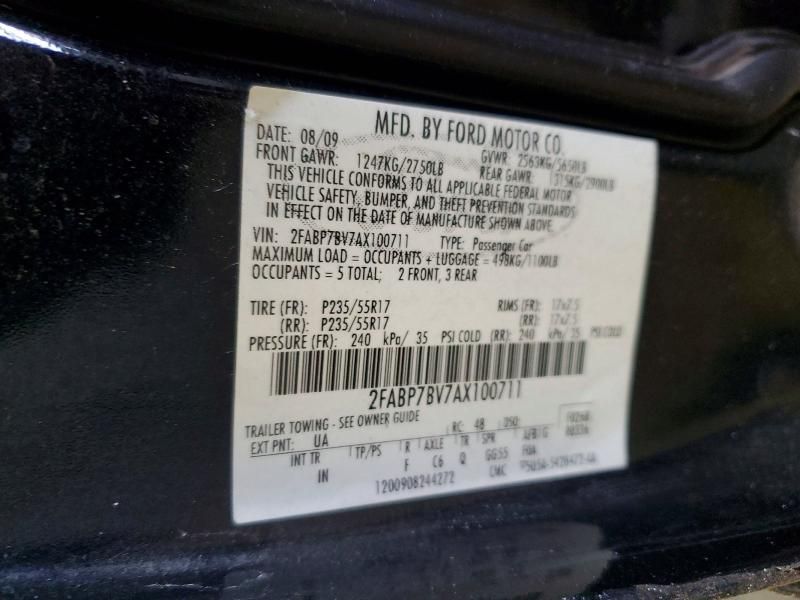 2010 Ford Crown Victoria Police Interceptor