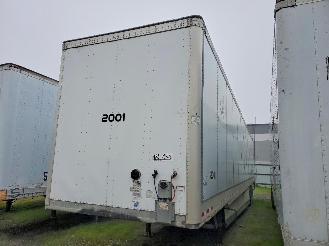 2017 Vanguard DRY Van Trailer