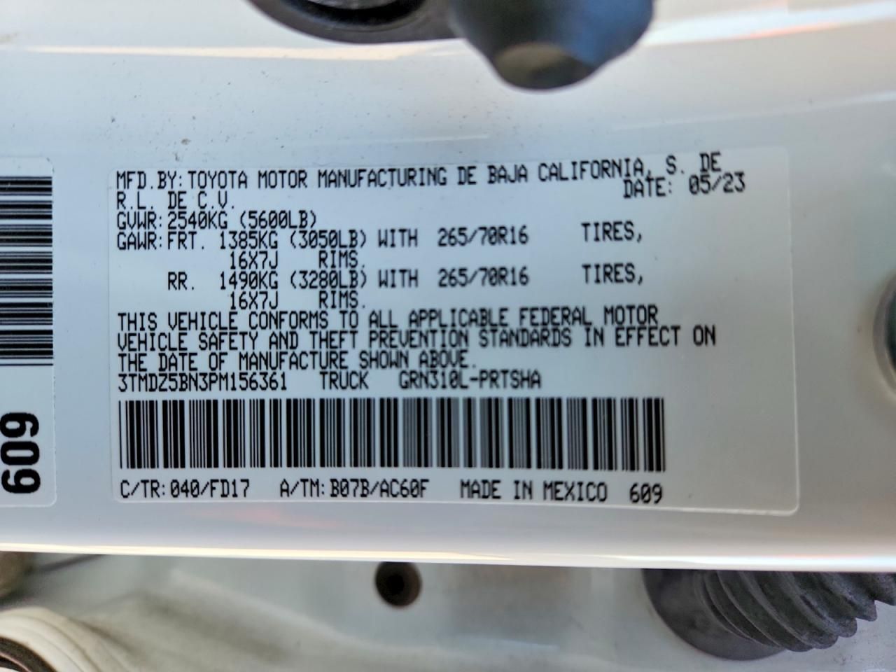 2023 Toyota Tacoma Double cab