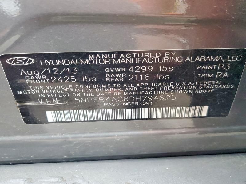 2013 Hyundai Sonata gls