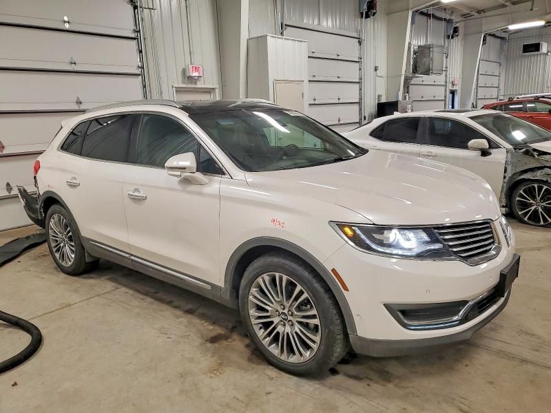 2018 Lincoln Mkx Reserve