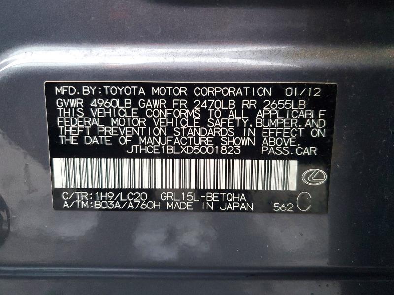 2013 Lexus Gs 350 Base