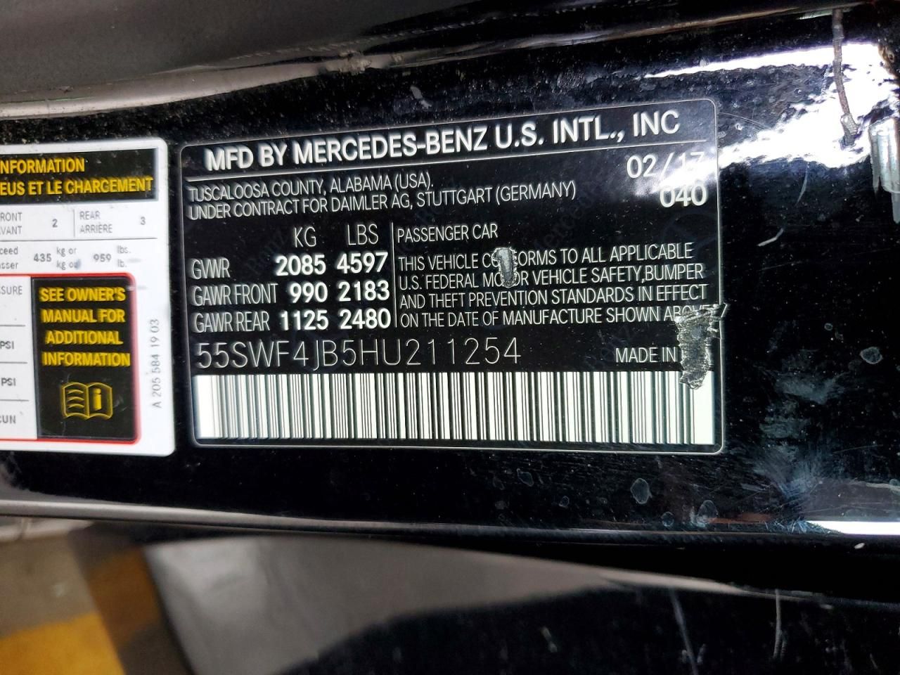 2017 Mercedes-Benz C300