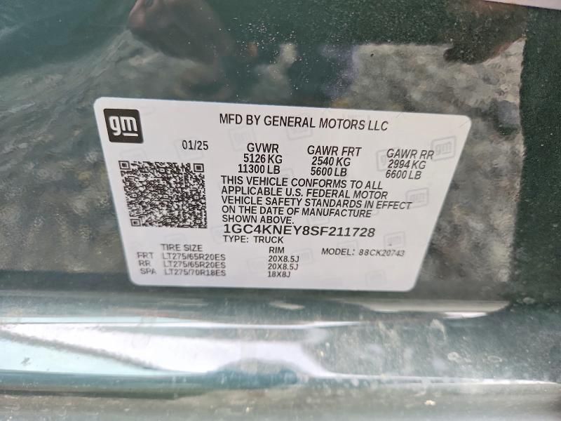 2025 Chevrolet Silverado K2500 Heavy Duty LT