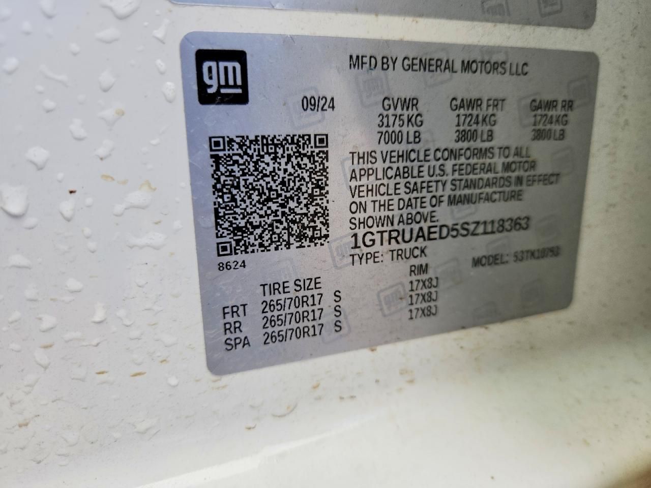 2025 GMC Sierra K1500