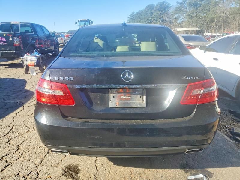 2012 Mercedes-Benz E 550 4matic