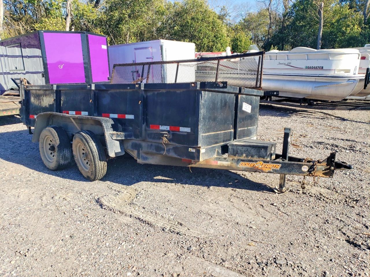 2022 Down To Earth DTE612DT5.2B  Dump Trailer