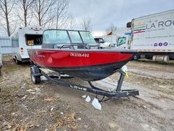 Lund Vehiculos salvage en venta: 2022 Lund Boat