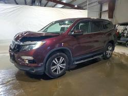 Salvage cars for sale from Copart North Billerica, MA: 2016 Honda Pilot exl