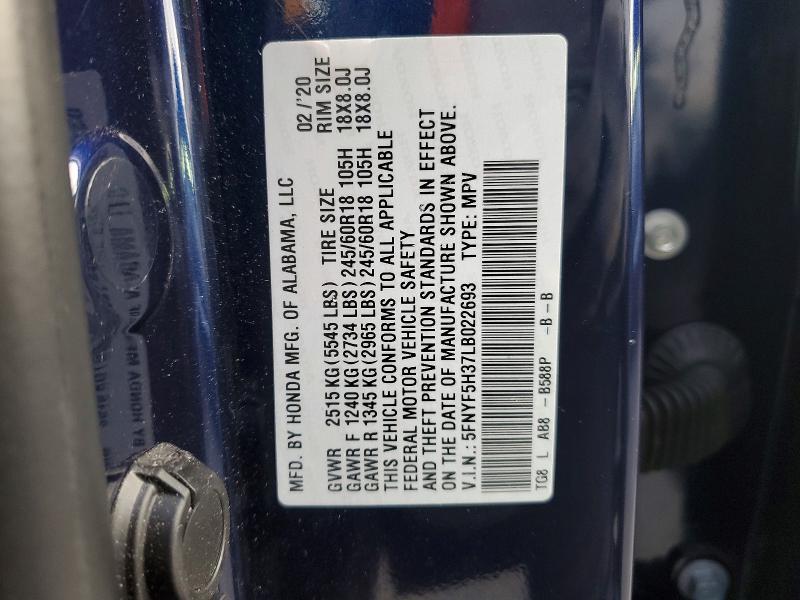 2020 Honda Pilot ex